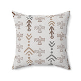 Western/Boho Grey Arrows and Thunderbirds Square Pillow!