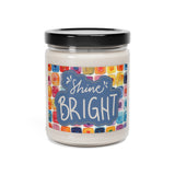 Shine Bright Watercolor Tiles Scented Soy Candle, 9oz! Free Shipping! 9 Scents! 60 Hour Burn Time!!!