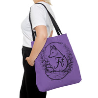 Purple Branded Freckled Fox Company 2024 Merch Tote Bag! Merch!