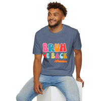 Bruh We Back Unisex Graphic Tees! All New Heather Colors!!! Free Shipping!!! Back To School!