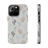 Pastel Colored Cactus Western Tough Phone Cases!