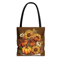 Autumn Sunflower Bouquet Fall Vibes Tote Bag!