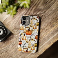 Pumpkin Lanterns Fall Vibes Tough Phone Cases!