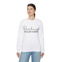 Valentines Day Darling This Is Just A Chapter Black Edition Unisex Sweatshirt! Retro! Free Shipping!!!