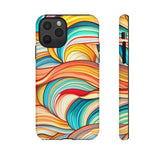 Rainbow Beach Waves Phone Cases! New!!! Over 90 Phone Sizes To Choose From! Free Shipping!!!