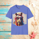 Horse Sunglasses Western Boho Unisex Graphic Tees! Summer Vibes! All New Heather Colors!!! Free Shipping!!!