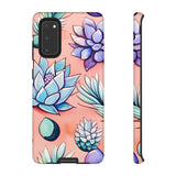 Pastel Pink and Purple Little Succulent Plants Phone Cases! New!!! Over 40 Phone Sizes To Choose From! Free Shipping!!!