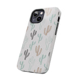 Pastel Colored Cactus Western Tough Phone Cases!