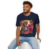 Watermelon Skeleton Unisex Graphic Tees! Summer Vibes! All New Heather Colors!!! Free Shipping!!!