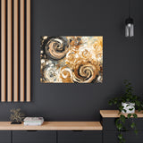 Western Inspired Abstract Oil Painting Canvas Gallery Wraps!