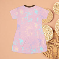 Paint Washed Pastel Smiley Face Daisy Oversized Tee!! Great For Sleeping, Lounging, Swimming! Free Shipping!!!