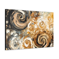 Western Inspired Abstract Oil Painting Canvas Gallery Wraps!