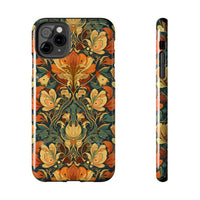 Fall Butterfly Florals Tough Phone Cases! Fall Vibes!