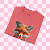 Fox Valentines Day T-Shirt! Valentines Day! Spring Vibes! Graphic Tees!