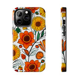 Sunflower Daisy Medley Fall Vibes Tough Phone Cases!