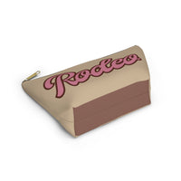 Cream Pink Rodeo Travel Accessory Pouch, Check Out My Matching Weekender Bag! Free Shipping!!!