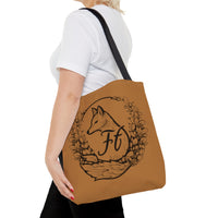 Brown Taupe Branded Freckled Fox Company 2024 Merch Tote Bag! Merch!