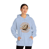 Kansas City Football Leopard Print Football Unisex Heavy Blend Hooded Sweatshirt! Football Season!