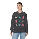 Starfish Medley Unisex Sweatshirt! Plus Sizes Available!