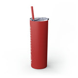 Custom Name Personalized Tumblers Skinny Tumbler with Straw, 20oz! Cursive Writing Option!