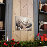 Western/Boho Mountain Scenery in Blacks and Browns Canvas Gallery Wraps!