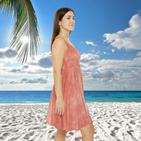 Coral Wash Women's Fit n Flare Dress! Free Shipping!!! New!!! Sun Dress! Beach Cover Up! Night Gown! So Versatile!