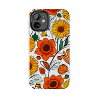 Sunflower Daisy Medley Fall Vibes Tough Phone Cases!