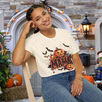 Mama Jacko lantern Unisex Graphic Tees! All New Heather Colors!!! Free Shipping!!! Halloween!