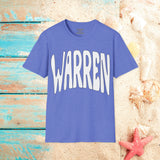 Warren Groovy Unisex Graphic Tees! Summer Vibes! All New Heather Colors!!! Free Shipping!!!