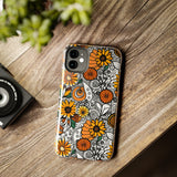 Retro Autumn Daisey's Fall Vibes Tough Phone Cases!