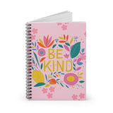 Boho Be Kind Pink Floral Journal! Free Shipping! Great for Gifting!