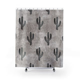 Vintage Acid Wash Cactus Farmhouse Shower Curtains!