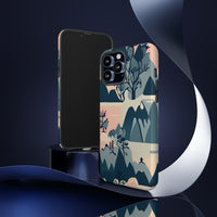 Pink and Blue Mountains Phone Cases! New!!! Over 40 Phone Sizes To Choose From! Free Shipping!!!