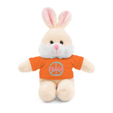 Peace Symbol Stuffed Animals! 6 Different Animals to Choose From! Free Shipping!