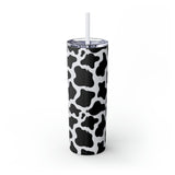 Mama Cow Printed Skinny Tumbler with Straw, 20oz! Multiple Colors! Mothers Day!