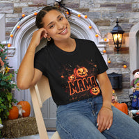 Mama Jacko lantern Unisex Graphic Tees! All New Heather Colors!!! Free Shipping!!! Halloween!