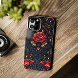 Stained Glass Gothic Inspired Halloween Tough Phone Cases! Fall Vibes!