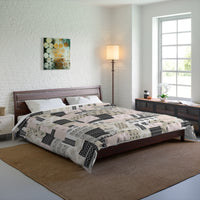 Tessa, Boho Patchwork Quilt Comforter! Super Soft! Free Shipping!! Mix and Match for That Boho Vibe!