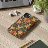 Fall Butterfly Florals Tough Phone Cases! Fall Vibes!