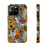 Retro Autumn Daisey's Fall Vibes Tough Phone Cases!