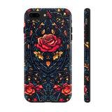 Stained Glass Gothic Inspired Halloween Tough Phone Cases! Fall Vibes!