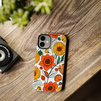 Sunflower Daisy Medley Fall Vibes Tough Phone Cases!