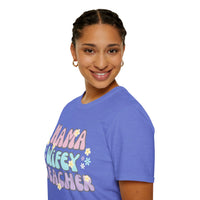 Mama Wifey Teacher Unisex Graphic Tees! All New Heather Colors!!! Free Shipping!!! Back To School!