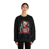 Have The day you Deserve Christmas edition Dead Inside Unisex Heavy Blend Crewneck Sweatshirt!