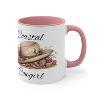 Coastal Cowgirl Tan Hat Accent Coffee Mug, 11oz! Multiple Colors Available!