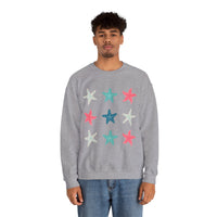 Starfish Medley Unisex Sweatshirt! Plus Sizes Available!