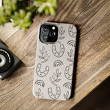 Lucky Horse Shoe Western Tough Phone Cases!