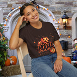 Mama Jacko lantern Unisex Graphic Tees! All New Heather Colors!!! Free Shipping!!! Halloween!