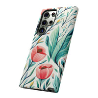 Pink Floral Tulips Phone Cases! New!!! Over 90 Phone Sizes To Choose From! Free Shipping!!!