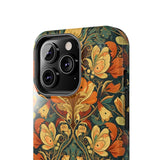 Fall Butterfly Florals Tough Phone Cases! Fall Vibes!